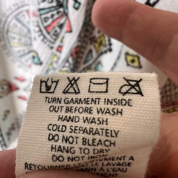 Billabong Kimono Cardigan Size S/M Salty Waves Geometric Aztec Print Fringe Boho - Picture 12 of 16